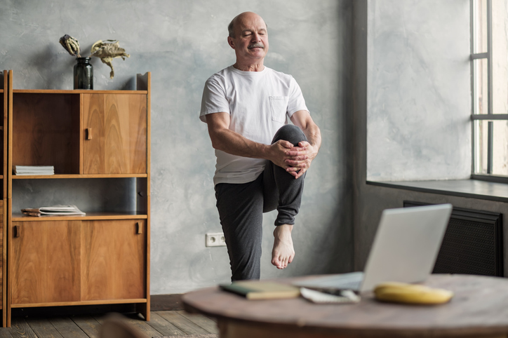 Man doet een cool-down